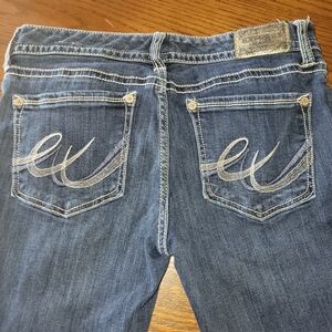 Express Indigo Boot Cut Jeans